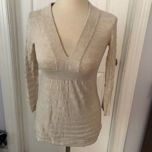 Banana Republic Empire Waist Sweater Shirt Top xs